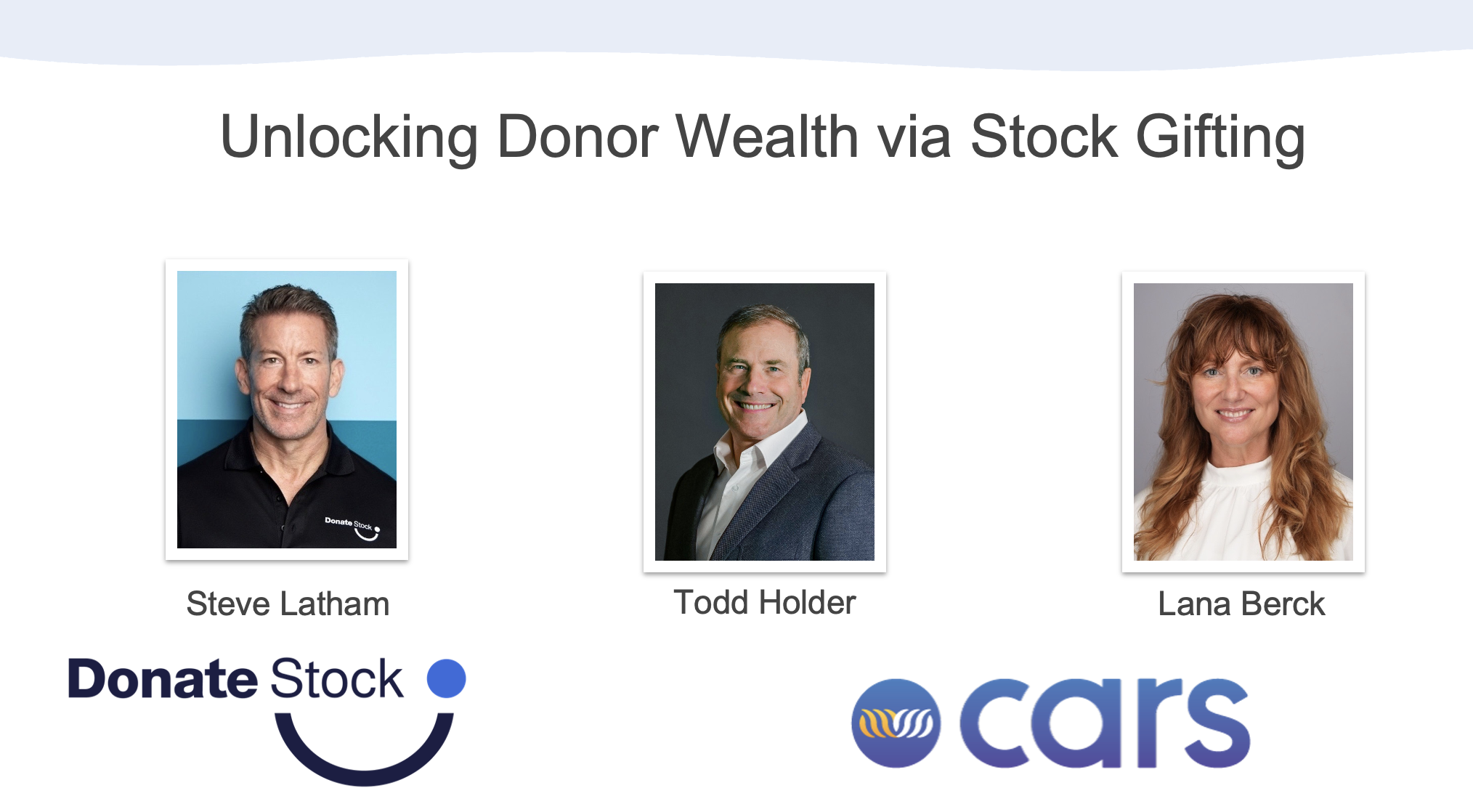 Unlock Donor Wealth Webinar